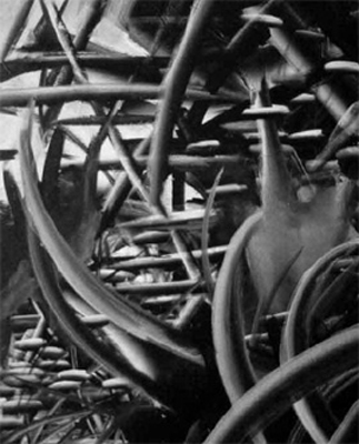 Black and white abstraction by 
Ben van Netten